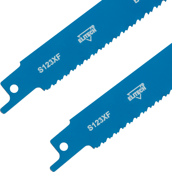 Полотно для сабельной пилы по металлу Elitech 1820.087500 130 мм, 2 шт.