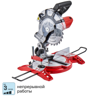 Пила торцовочная Elitech ПТ 1321, 1400 Вт, 210 мм