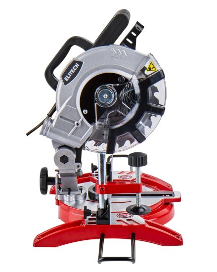 Пила торцовочная Elitech ПТ 1321, 1400 Вт, 210 мм