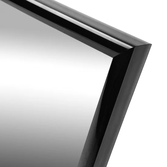 Зеркало декоративное настольное Inspire Lila прямоугольное 11x16 см цвет черный