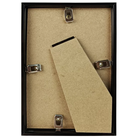 Зеркало декоративное настольное Inspire Lila прямоугольное 11x16 см цвет черный