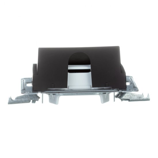 Вывод кабеля Systeme Electric AtlasDesign встраиваемый карбон (ATN001099)