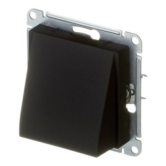 Вывод кабеля Systeme Electric AtlasDesign встраиваемый карбон (ATN001099)