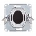 Вывод кабеля Systeme Electric AtlasDesign встраиваемый карбон (ATN001099)
