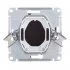 Вывод кабеля Systeme Electric AtlasDesign встраиваемый карбон (ATN001099)