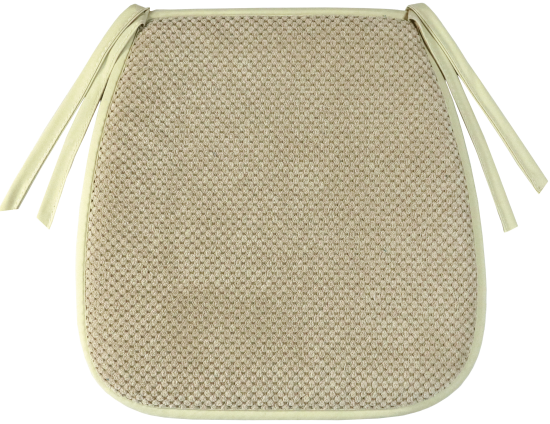 Галета для стула Linen Way Цитус 38/27x40x3 см цвет бежевый