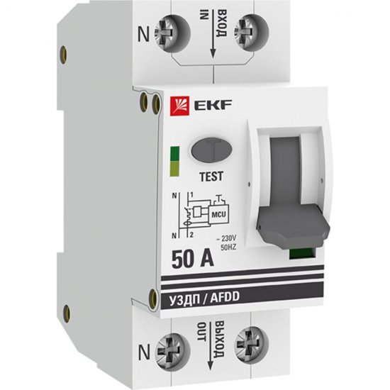 Устройство защиты от дугового пробоя EKF afdd-2-50C-pro