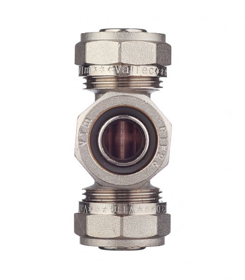 Тройник VALTEC 26 обж(ц) х 26 обж(ц) х 26 обж(ц)