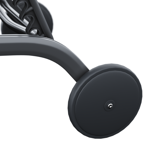 Шезлонг Naterial Lyra II 207x63x95 см алюминий/текстилен серый