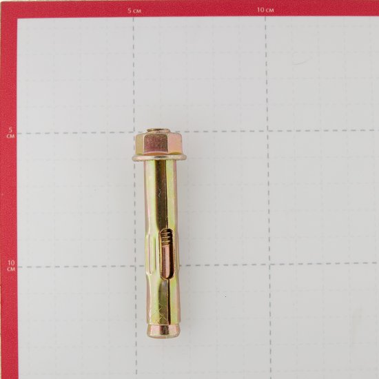 Анкерный болт 12х75 мм для бетона с гайкой (10 шт.)