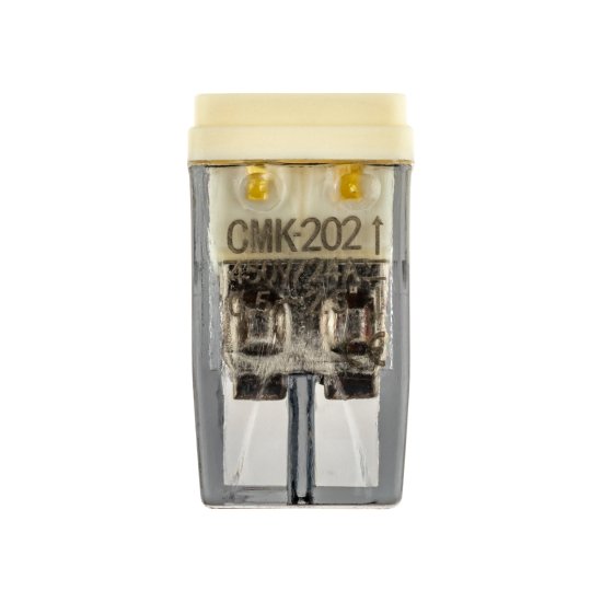 Клеммы монтажные самозажимные с пастой Duwi СМК 772-208 2-проводные 2.5мм² прозрачные 5шт 26728 7