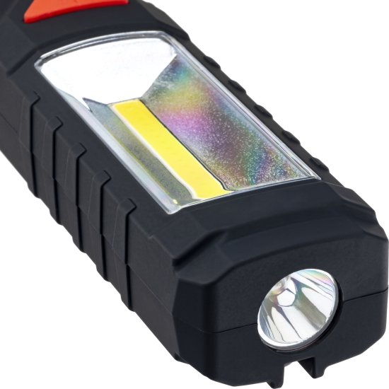 Фонарь светодиодный аккумуляторный рабочий Duwi 3568 6 Вт + 1 Вт