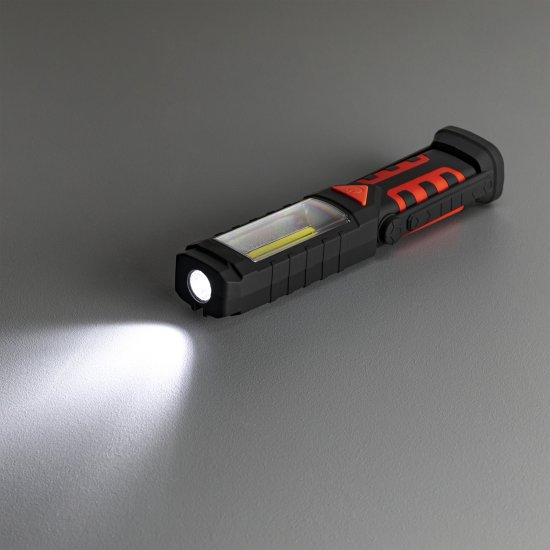 Фонарь светодиодный аккумуляторный рабочий Duwi 3568 6 Вт + 1 Вт