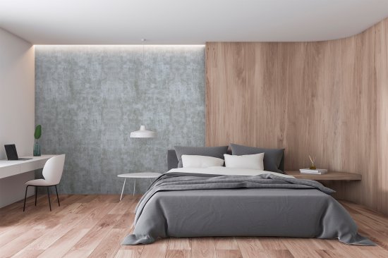 Листовая панель МДФ Стильный дом бетон гладкий 2440x1220x3 мм 2.98 м²