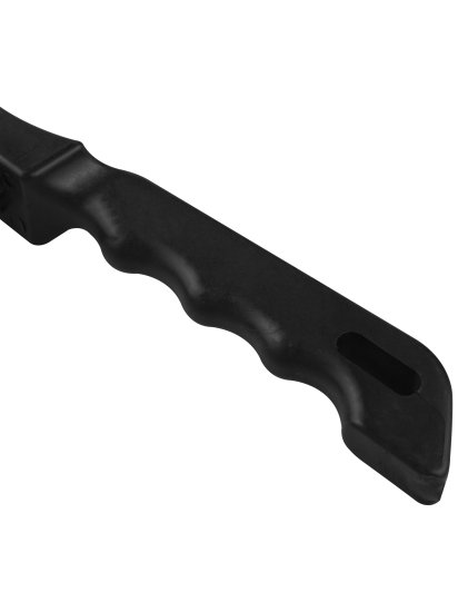 Щетка по металлу четырехрядная Vertextools пластиковая ручка 270 мм