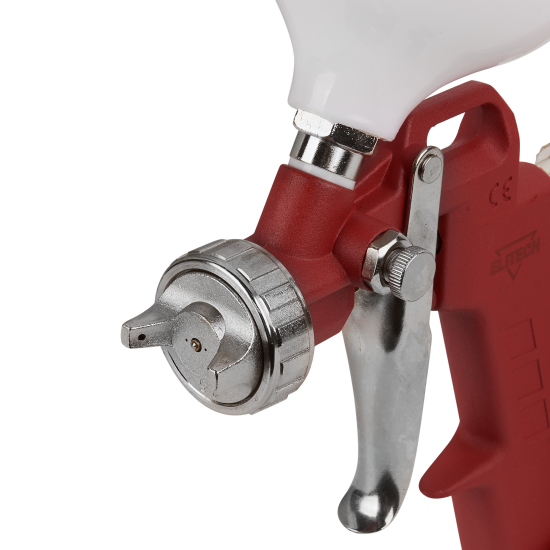 Краскораспылитель пневматический Elitech HP верхний пластиковый бак 226 л/мин 0.6 л