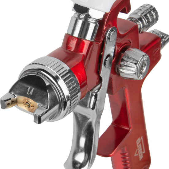 Краскораспылитель пневматический Elitech HVLP верхний пластиковый бак 283 л/мин 0.6 л