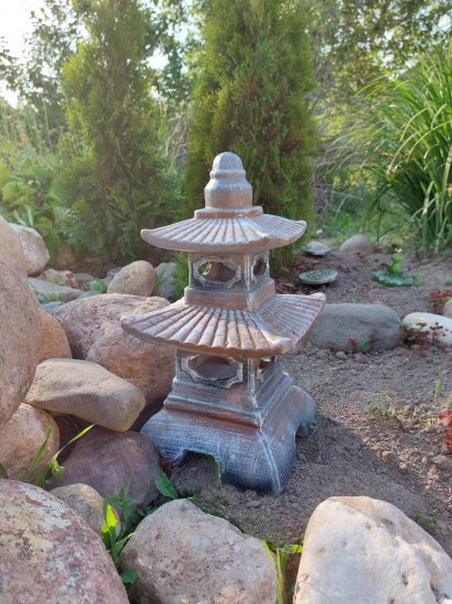 Фигура садовая «Домик средний» высота 39 см