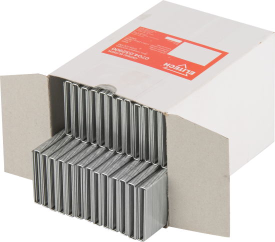 Скоба для степлера Elitech 5.7x40 мм, 5000 шт.