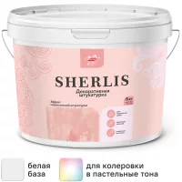 Штукатурка декоративная Parade Sherlis 8 кг цвет белый