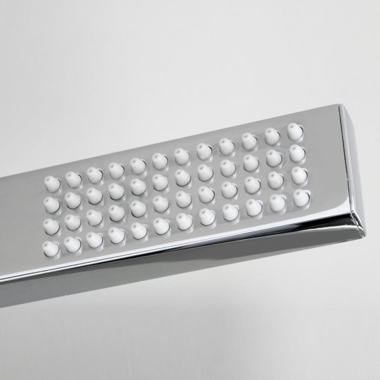 Душевой комплект WasserKraft с лейкой со стойкой хром (A143)