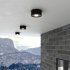 Светильник светодиодный садово-парковый накладной Elektrostandard Light LED черный 52 мм 4000К 12 Вт IP65 (35141/H)