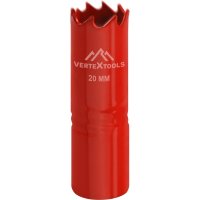 Коронка биметаллическая vertextools 2525-20