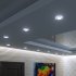 Светильник точечный встраиваемый Italmac Emilia 53 3 70 с LED-подсветкой под отверстие 85 мм, 5 м², цвет прозрачный