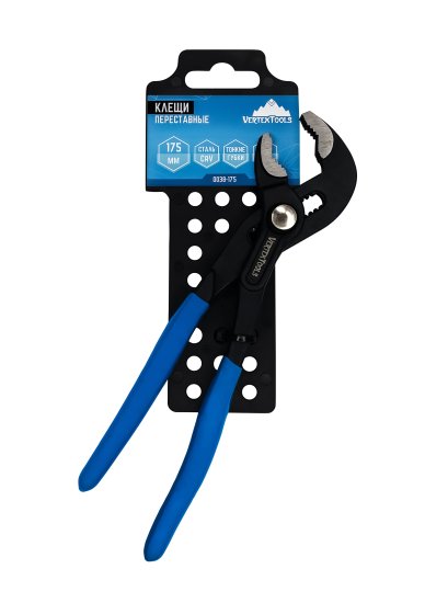 Клещи переставные Vertextools 175 мм