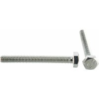 Оцинкованные болты Стройбат М6х50 DIN933 (40 шт.)