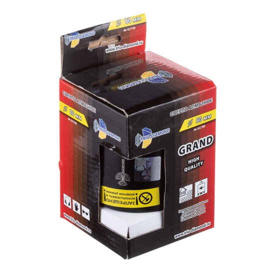 Коронка алмазная по бетону 80 мм SDS-plus Trio-Diamond (GC788)