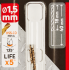 Сверло спиральное по металлу HSS-Co Dexter к. Pro 113-04262, 1.5x40 мм, 2 шт.