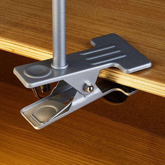 Настольная лампа светодиодная Inspire Gao нейтральный белый свет цвет серый