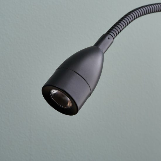 Настольная лампа светодиодная Inspire Gao нейтральный белый свет цвет черный