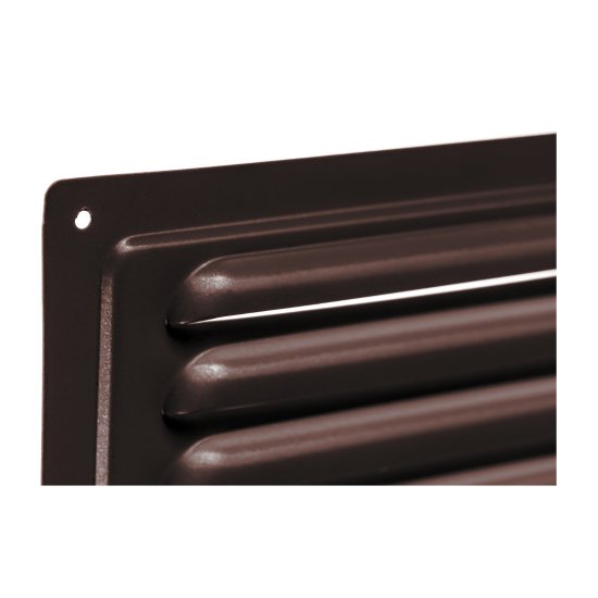 Решетка вентиляционная Ore GM1515B 150x150 мм металл цвет коричневый