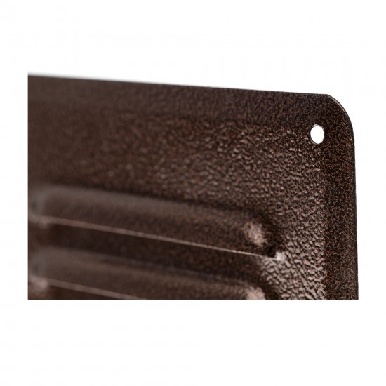 Решетка вентиляционная Ore GM2525B 250x250 металл цвет коричневый