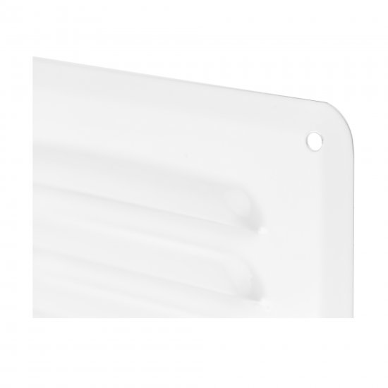 Решетка вентиляционная Ore GM1515W 150x150 мм металл цвет белый