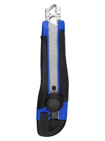Нож строительный Vertextools 0044-100-18 двухкомпонентный корпус сегментное лезвие 18 мм