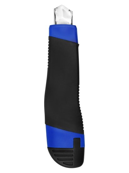 Нож строительный Vertextools 0044-100-18 двухкомпонентный корпус сегментное лезвие 18 мм