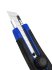 Нож строительный Vertextools 0044-100-18 двухкомпонентный корпус сегментное лезвие 18 мм