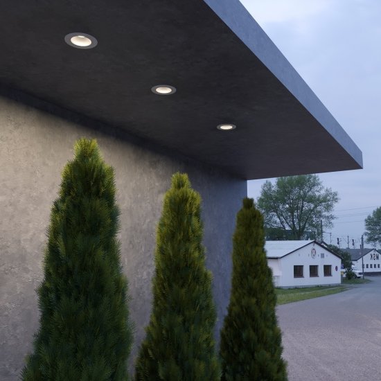 Светильник светодиодный садово-парковый Elektrostandard Light LED 3003 белый 60 мм 4000К 6 Вт IP54 (35128/U)