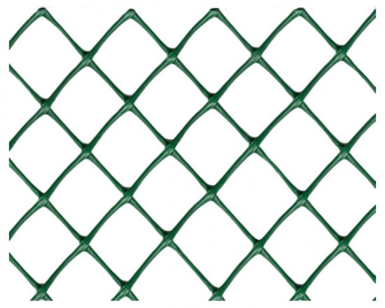 Решетка садовая 10x1.5 м размер ячейки 40x40 мм зеленый