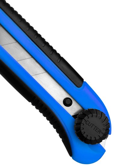 Нож строительный Vertextools 0044-02 двухкомпонентный корпус сегментное лезвие 25 мм