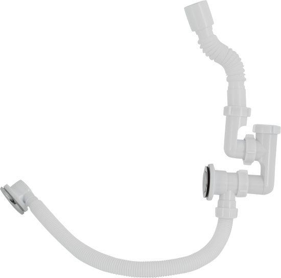 Сифон для ванны АНИ Пласт ø40 мм клик-клак