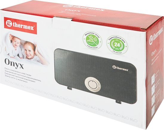 Проточный водонагреватель электрический Thermex Onyx 8000 211039 8 кВт черный