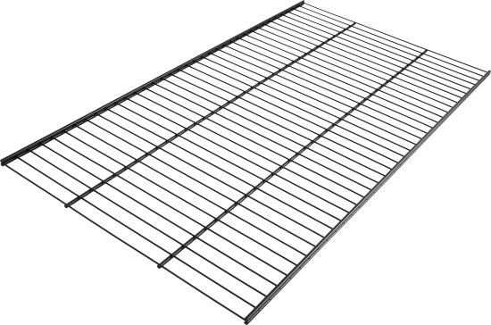 Полка проволочная НСХ 90.3x49.4 см сталь цвет черный