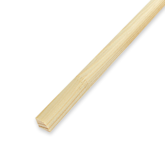 Штапик деревянный сращенный 10x10x1000 мм Сосна Экстра
