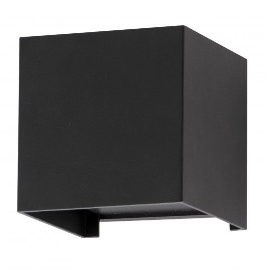 Светильник уличный светодиодный Inspire Roxb 6 Вт IP54 квадрат цвет черный накладной нейтральный белый свет