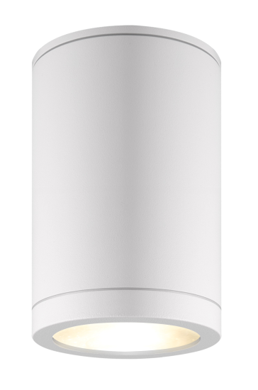 Светильник уличный настенный Inspire Olaria IP54 круг цвет белый