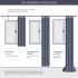 Штора на ленте со скрытыми петлями Inspire Manchester 200x280 см цвет серо-розовый
